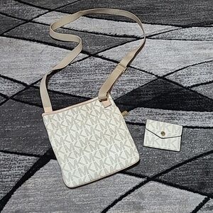MICHAEL MICHAEL KORS LOGO CROSSBODY & WALLET